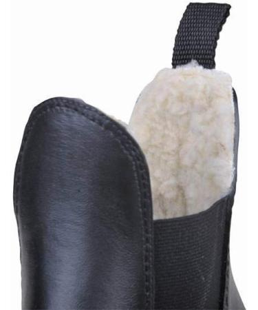 HKM Jodhpur Rubber Boots with Teddy Lining - Soft/Wide Fit Size 37 EU - Ideal for Comfort & Style - Buy Online on GoSupps.com