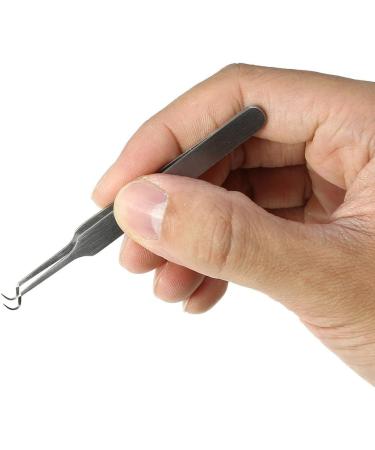 ZJchao Professional Acne Treatment & Blackhead Extractor Set - Stainless Steel Tweezers for Pimple & Comedon Removal - Buy Online on GoSupps.com