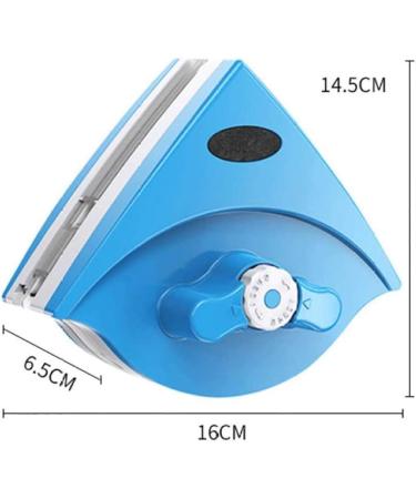 Adjustable Magnetic Wiper for Household Glass Cleaning: Double-sided Brush with Sliding Scraper for 5-23mm Single and Double Windows - Buy Online on GoSupps.com