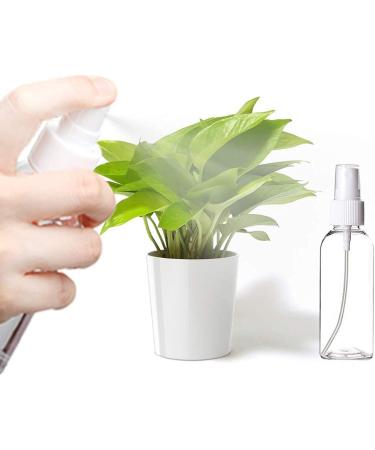 6 x 100ml Refillable Fine Spray Bottles - Transparent Plastic Atomizer for Travel Cosmetics & Kitchen - Buy Online on GoSupps.com