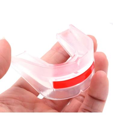 WANGCL Adult Double Sided Mouth Guard with Clear Plastic Case - Buy Online on GoSupps.com