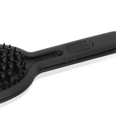 Straightening Curling Iron Brush - Heat Brush for All Hair Types | Negative Ion Technology | US Plug 110V - Buy Online on GoSupps.com