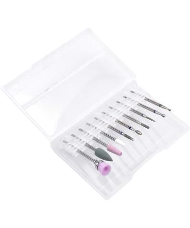 10 Pcs Nail Drill Bits Set - Tungsten Carbide & Ceramic Files for Acrylic Nails - Cuticle Polishing Tools for Gel Manicure & Pedicure at Home or Salon - Buy Online on GoSupps.com