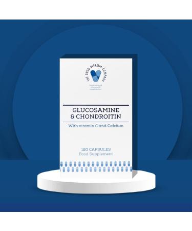 Glucosamine & Chondroitin 120 Capsules - Bone & Joint Care Supplement (1 Month Supply) - Buy Online on GoSupps.com