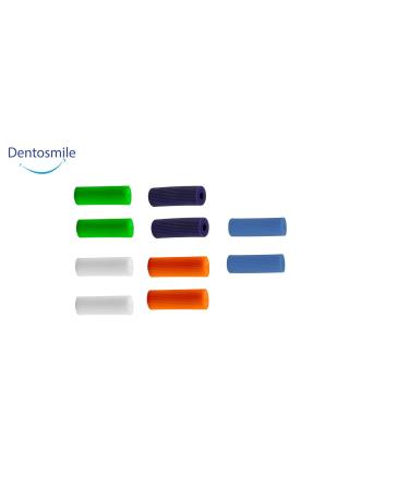 Dentosmile Invisalign Chewies Seater - Assorted Colors, Carry Case, Eco-Friendly - Pack of 10 - Buy Online on GoSupps.com
