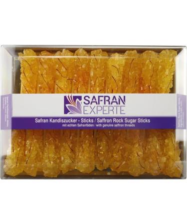 Saffron Rock Sugar 4 cans x 19 sticks for sweetening tea and coffee