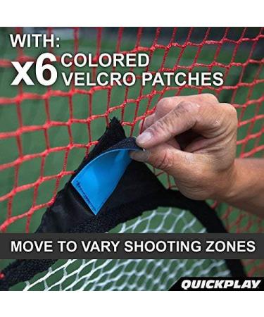 QuickPlay PRO Soccer Goal Target Net - 12x6' with 7 Scoring Zones for Shooting Practice - Buy Online on GoSupps.com