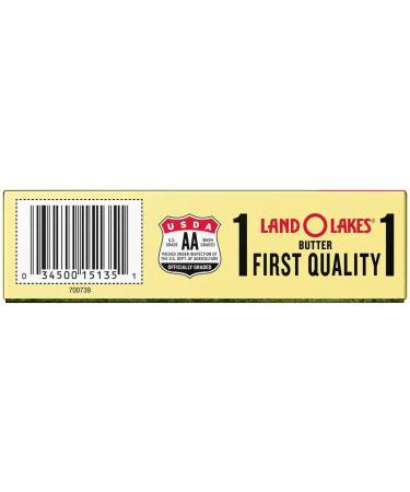Land O Lakes Quarter Salted Butter - 8 oz (12 ct) | Fresh Dairy Product - Buy Online on GoSupps.com