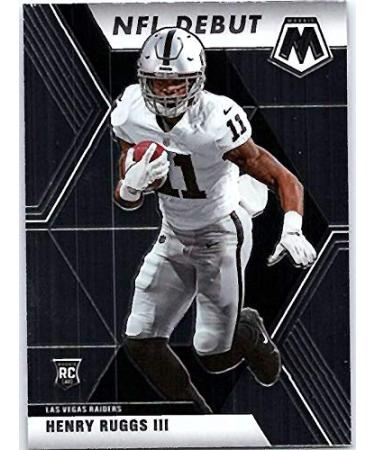 2020 Panini Mosaic #269 Henry Ruggs III RC Rookie Las Vegas Raiders NFL Football Trading Card