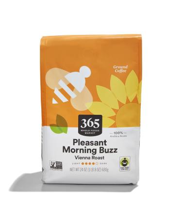 365 by Whole Foods Market, Coffee Pleasant Morning Buzz, 24 Ounce Coffee 1.5 Pound (Pack of 1) - Buy Online on GoSupps.com