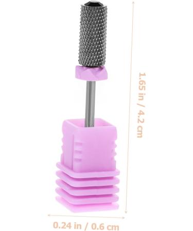minkissy nail drill bits Tungsten steel nail bits acrylic drill bits carbide drill bits for nails cuticle nail drill bit cuticle drill bits nails drill bits alloy nail clippers 0.6x0.6x4.2cm As Shown3 - Buy Online on GoSupps.com