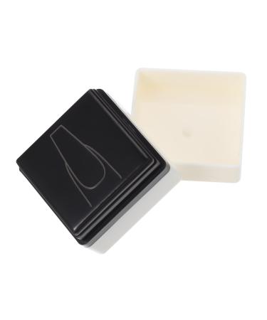 Healeved Nail Practice Stamp Stamping Manicure Tool Manicure Stamper Manicure Accessory Nail Art Practice Tool Painting Practicing Stamper Nail Art Salon Practice Supply White Mold Plastic 3.6x3.6cm White