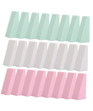 Buy FRCOLOR 60 Pcs Loose Puff Makeup Pads - Green Triangle Wedges & Mini Sponges for Flawless Beauty Everywhere | International Shipping Available - Buy Online on GoSupps.com