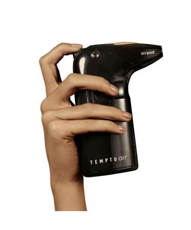 TEMPTU Air Cordless Airbrush Makeup Tool | Professional System for Natural Luminous Look | Use with TEMPTU Makeup Airpods - Black - Buy Online on GoSupps.com