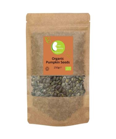 Organic Pumpkin Seeds - Certified Organic - by Busy Beans Organic (250g)