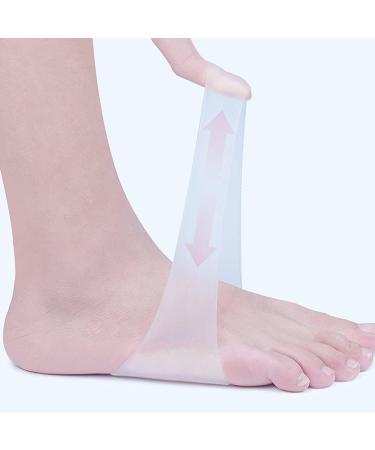 Exceart Foot Vault Bandage Gel Silicone Insoles - Orthopedic Arch Support Sleeves for Flatfoot & Plantar Fasciitis - 2 Pairs - Buy Online on GoSupps.com