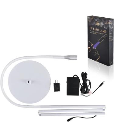 Buy UV Lamp for Eyelash Extensions - Essential UV Light with Foot Pedal for Lash Artists | Enhance Lash Longevity & Cure UV Glue - Adjustable Spot Size - Buy Online on GoSupps.com
