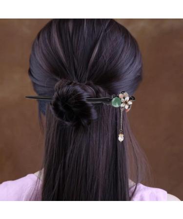minkissy Hairpin Tassel Hair Stick Hat with Hair Attached for Women Bride Hair Stick Chinese Hair Sticks Hair Chopsticks for Women Buns Hair Fork Accessories Miss Modeling - Buy Online on GoSupps.com