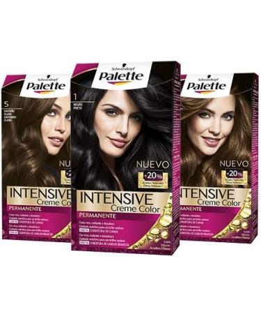  Schwarzkopf Schwarzkopf Palette Intensive Permanent Hair Cream Color Shade 3 Dark Brown - Buy Online on GoSupps.com