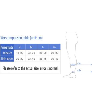 Medical Compression Socks Closed Toe Super Elastic Non-Slip Performance Sports for Adult Women Improve Blood Circulation Lower Extremity Edema Black XL (Black XL) Black X-Large - Buy Online on GoSupps.com