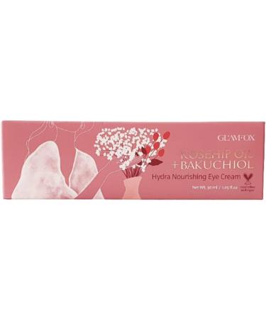 GLAMFOX Rosehip Oil + Bakuchiol Retinol Eye Cream - Buy Online on GoSupps.com