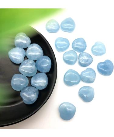 Natural Crystal Rough Stone Jewelry Natural Crystal Rough 1 Piece Natural Mini Aquamarine Heart Crystal Specimen Lucky Heart Stone Beautiful Crystal Stone Jewelry - Buy Online on GoSupps.com
