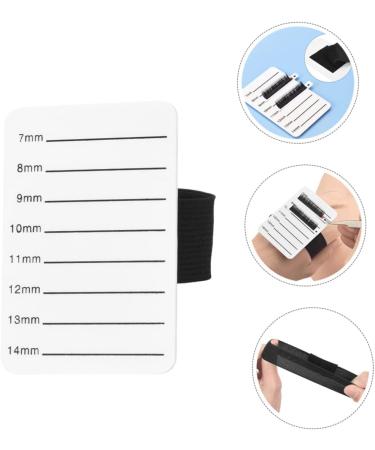 Eyelash Display Board & Holder Tray for Lash Extensions - Acrylic Storage Tool (7.9x5.4cm - Buy Online on GoSupps.com