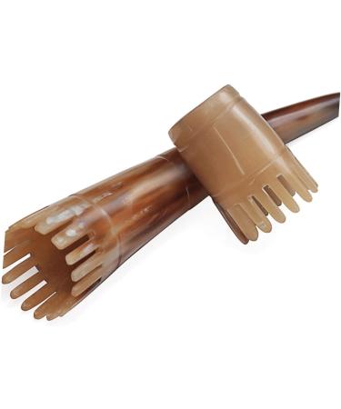 Magiclulu Head Massage Device & GUA-Sha Scratching Tool | Pocket Ridge Gua Sha Facial Shaver & Neck Hammer Massager | 17x4.5cm | International Shipping - Buy Online on GoSupps.com