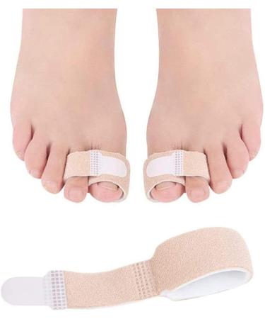 Retrofun 6-Piece Hammer Toe Corrector Bandage & Separator for Men & Women | Comfortable Toe Wrap Brace for Overlapping Toes - Buy Online on GoSupps.com