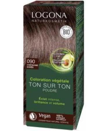 Logona Herbal Hair Color Powder 060 Nut Brown 33312 - Buy Online on GoSupps.com