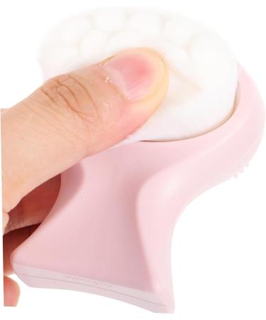 Ipetboom Double-sided Silicone Facial Cleansing Brush Face Facial Scrubber Manual Facial Cleansing Brush Facial Exfoliator Facial Brush Tool Soft Fur Man-made Fiber Plastic - Buy Online on GoSupps.com