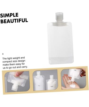 BELLIFFY 1 Set Lotion Bag Travel Toiletries Shampoo Dispenser Bag Leakproof Travel Containers Squeezable Travel Bags Travel Storage Pouches Travel Liquid Pouch Travel Fluid Pouch Pp - Buy Online on GoSupps.com