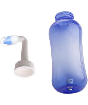 300ml Clean Nose Wash Neti Saline Bottle - Allergic Nasal Irrigator for Beauty - Travel Friendly - Purple - Buy Online on GoSupps.com