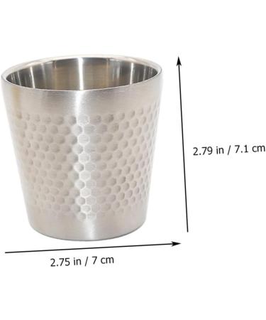 Buy Minkissy 2 STK Stainless Steel Razor Shell Cup for Shaving Soap - Ideal Gift for Men s Birthday - Durable & Stylish Shaving Soap Bowl - Buy Online on GoSupps.com