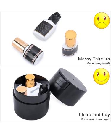 lmoikesz Eyelash Glue Storage Container Leak-proof Portable Holder Professional White - Buy Online on GoSupps.com