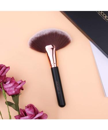 Docolor Fan Brush Face Makeup Brush Professional Highlighting Make Up Brushes Blush Bronzer Cheekbones Brush Soft Cosmetic Tool - Buy Online on GoSupps.com
