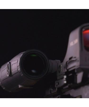 Holosun Magnifier HM3X - 3x Enlargement for Tactical Micro Red Dot | Picatinny Mount | Black | Ideal for Hunting & Sports Shooting - Buy Online on GoSupps.com