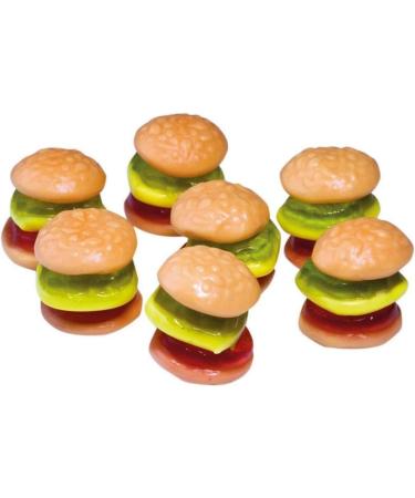  Italian Gourmet E.R. 3 x Trolli Miniburger hamburger-shaped rubber candies fruit flavor individually wrapped 150g + gourmet Italian polpa 400g - Buy Online on GoSupps.com