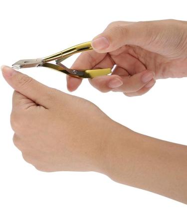 Cuticle Nipper Cuticle Pusher Professional Cuticle Removal Tool Manicure Set With Nail Softener for Fingernails and Toenails - Buy Online on GoSupps.com