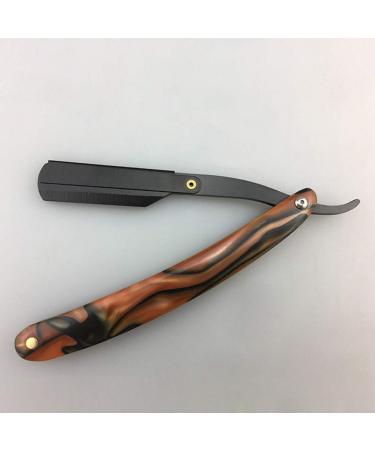 Beaupretty Vintage Straight Razor with Wooden Handle - Black Barber Steel Shaving Knife for Men | Home & Salon Use - Buy Online on GoSupps.com