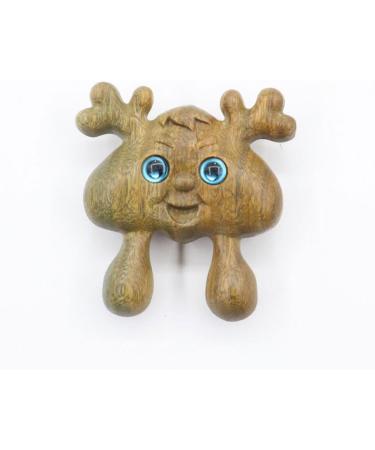 Exceart Hirschhorn-Shaped Acupuncture Massage Stick | Deep Tissue Trigger Point Therapy Tool for Foot & Body | Mini Handing Tool for Meridian Massage - Buy Online on GoSupps.com