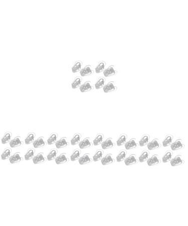 Gel Toe Separator 40 Pcs Separator Overlapping Orthopedic Bunion Splint Gel Big Bunion Guard Silicone Gel Thumb Protector Nail Polish Tools Breathable Bunion Correctors Care Transparentx5pcs 5X5CMx5pcs