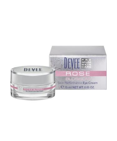 DEVEE Rose Blossom Skin Performance Eye Cream - High-quality eye cream nourishing rose blossom extract silky soft texture 15 ml - Buy Online on GoSupps.com