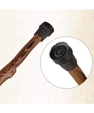 Canes Crutches Wood Cane-35 Natural Wood Walking Stick - Handcrafted Wooden Offset Cane for Men or Women Handmade Smooth Sailing - Buy Online on GoSupps.com