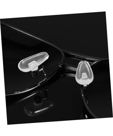 12 Pairs White Nose Pads for Eyeglasses - Comfortable & Durable Card Slot - 1.50x0.50x0.10 CM - International Shipping Available - Buy Online on GoSupps.com