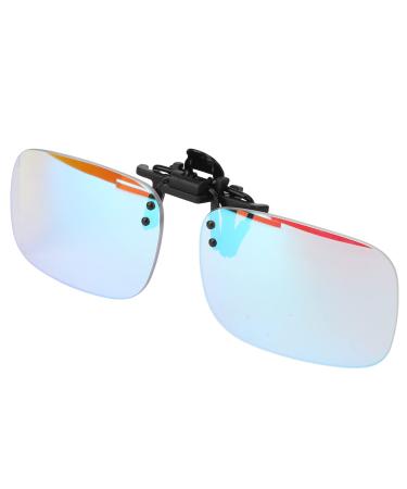 Saluaqui Colorblind Glasses Impact Resistant Unisex Clip-on Colorblind Glasses for Red-Green Colorblindness