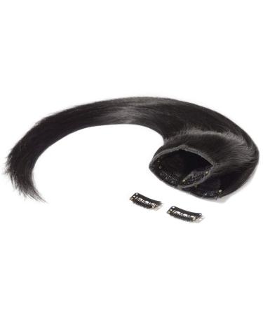 Elailite Clip-In Hair Extensions - 3/4 Full Head Human Hair 5 Clips Straight 45cm 90g #1B Natural Black - International Shipping - Buy Online on GoSupps.com