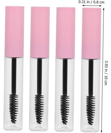 Didiseaon 45 Pcs Mascara Empty Tube Tubing Mascara Empty Mascara Tube and Wand Lip Gloss Tubes Pink Plastic - Buy Online on GoSupps.com