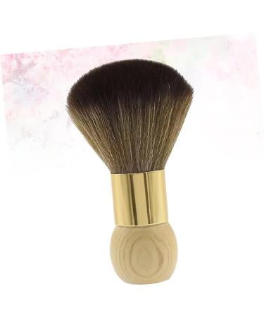 Beavorty barber cleaning brush professional barber brush barber cleaning tool salon neck brush Neck Face Cleaning Duster barber face brush duster for cleaning hair Bamboo duster brush - Buy Online on GoSupps.com