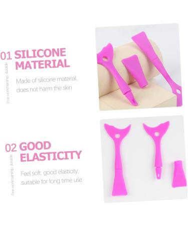 ABOOFAN 15 Pcs Eyeliner Eyeshadow Baffle Silicone Makeup Applicator Guide Tool for Makeup Eye Makeup Tool - Buy Online on GoSupps.com